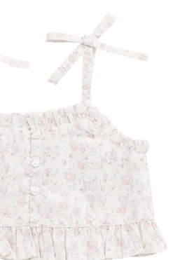Organic Cotton Mirabel Top - Grace Floral
