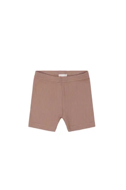 Organic Cotton Modal Elisa Bike Short - Powder