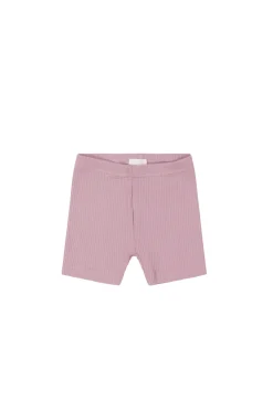 Organic Cotton Modal Elisa Bike Short - Vintage Violet