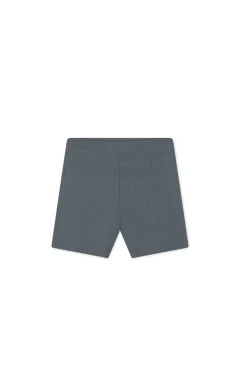 Organic Cotton Modal Elisa Bike Short - Smoke