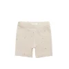 Organic Cotton Modal Elisa Bike Short - Milky Way Buff