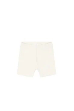 Organic Cotton Modal Elisa Bike Short - Whisper