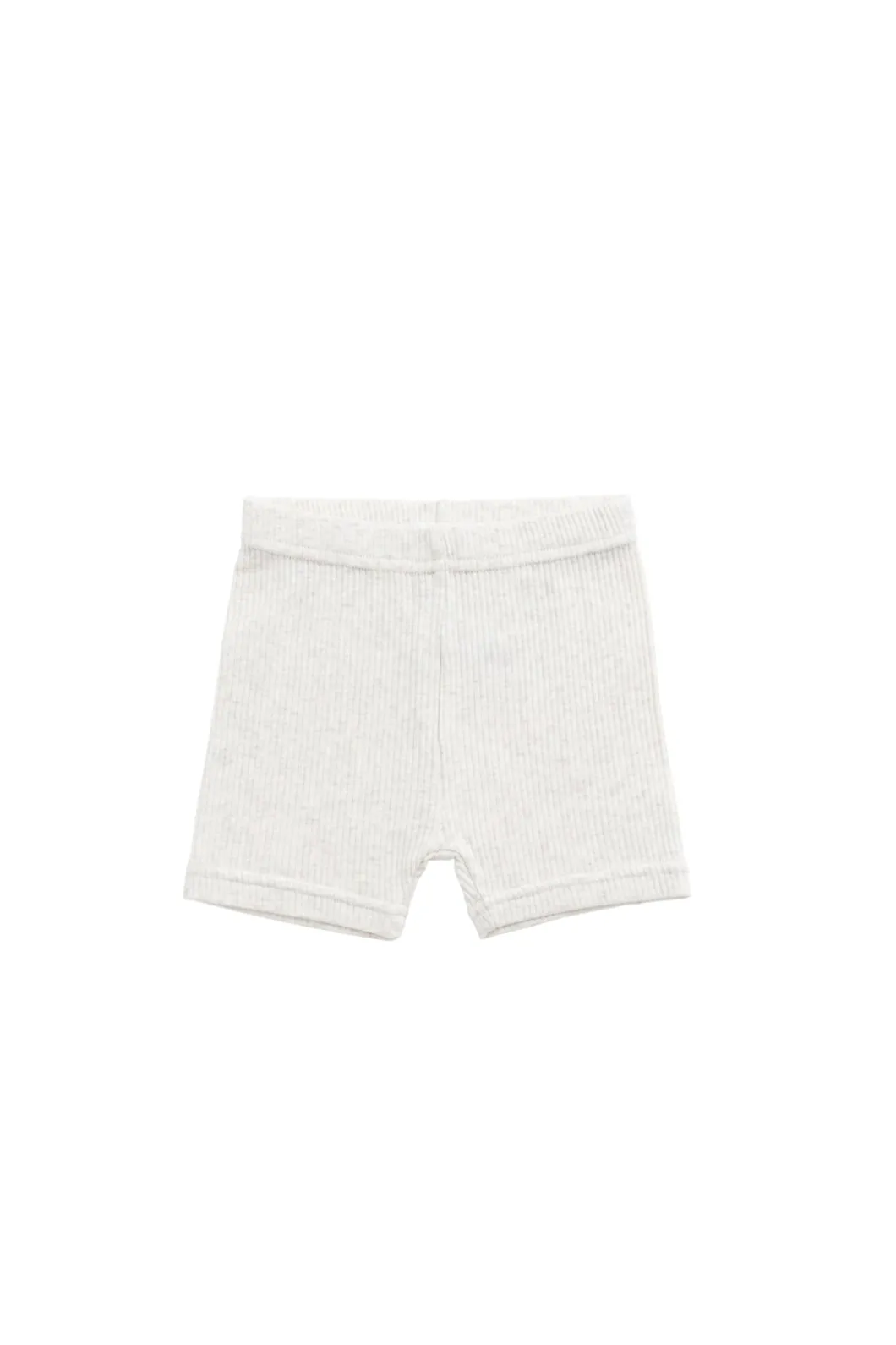 Organic Cotton Modal Elisa Bike Short - Oatmeal Marle
