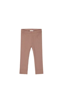 Organic Cotton Modal Everyday Legging - Powder