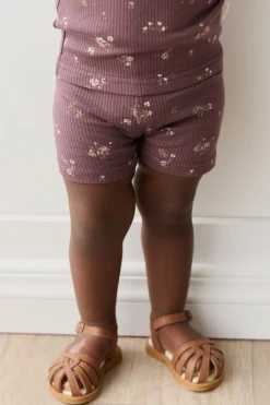 Organic Cotton Modal Everyday Bike Short - Petite Fleur