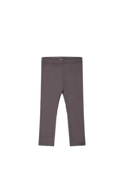 Organic Cotton Modal Everyday Legging - Carob