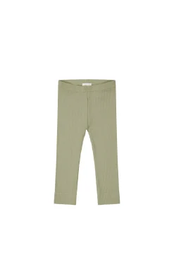 Organic Cotton Modal Everyday Legging - Tea Tree
