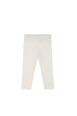 Organic Cotton Modal Everyday Legging - Milk