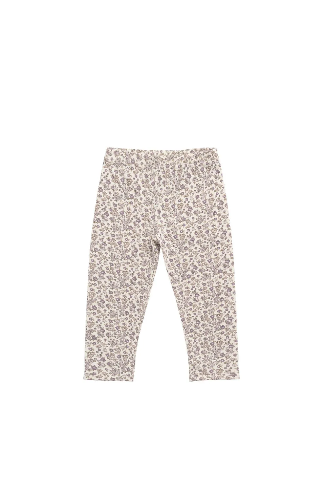 Organic Cotton Modal Everyday Legging - Amber Eggnog
