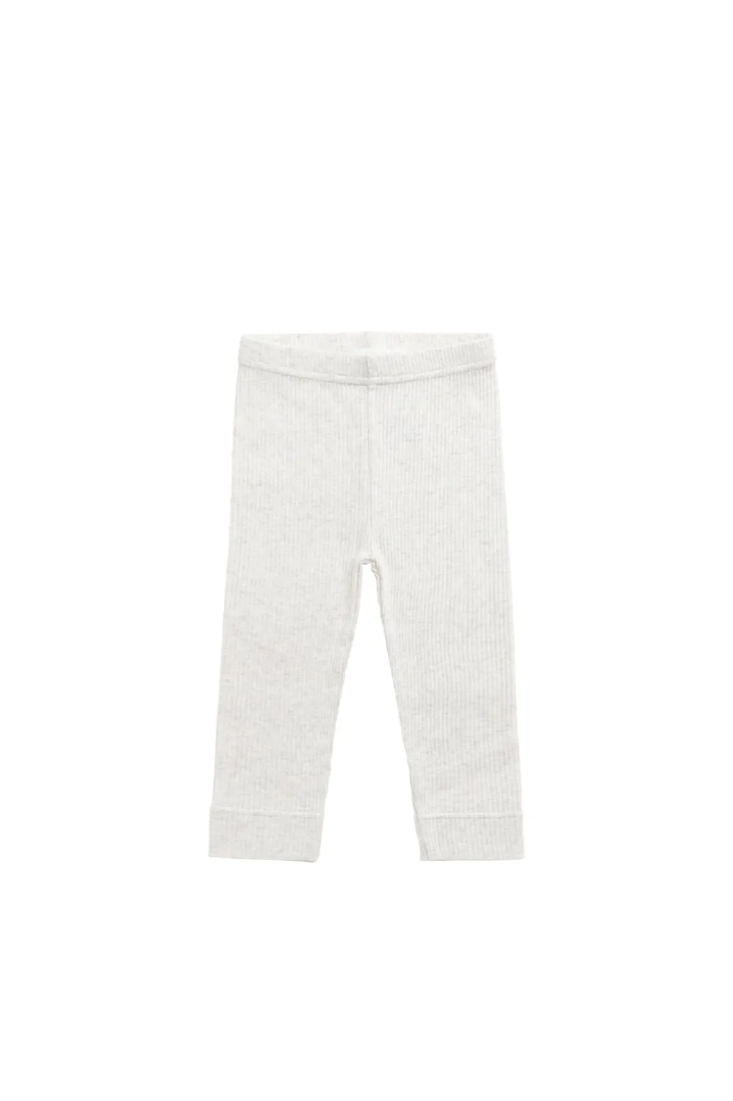 Organic Cotton Modal Everyday Legging - Oatmeal Marle