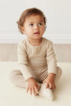 Organic Cotton Modal Everyday Legging - Fawn