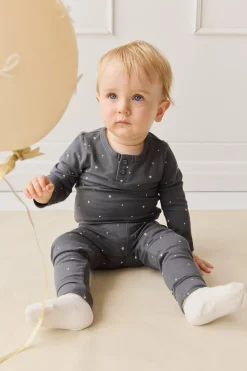 Organic Cotton Modal Everyday Legging - Milky Way Icelandic