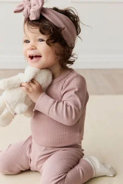 Organic Cotton Modal Everyday Legging - Mauve Shadow