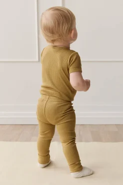 Organic Cotton Modal Everyday Legging - Buffalo