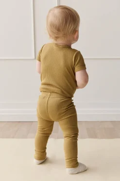 Organic Cotton Modal Everyday Legging - Buffalo