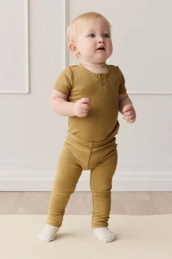 Organic Cotton Modal Everyday Legging - Buffalo