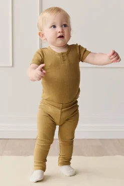Organic Cotton Modal Everyday Legging - Buffalo