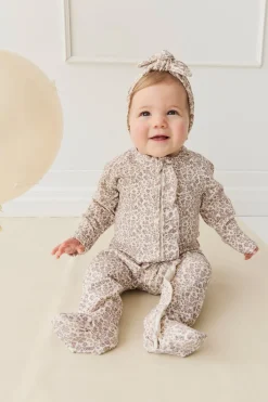 Organic Cotton Modal Frankie Onepiece - Amber Eggnog
