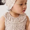 Organic Cotton Modal Francoise Bodysuit - Amber Eggnog