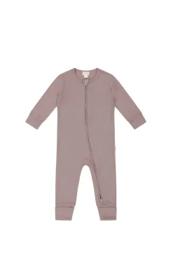 Organic Cotton Modal Frankie Onepiece - Mauve Shadow