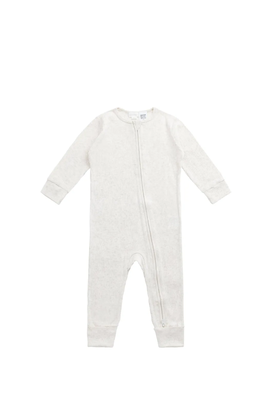 Organic Cotton Modal Frankie Onepiece - Oatmeal Marle