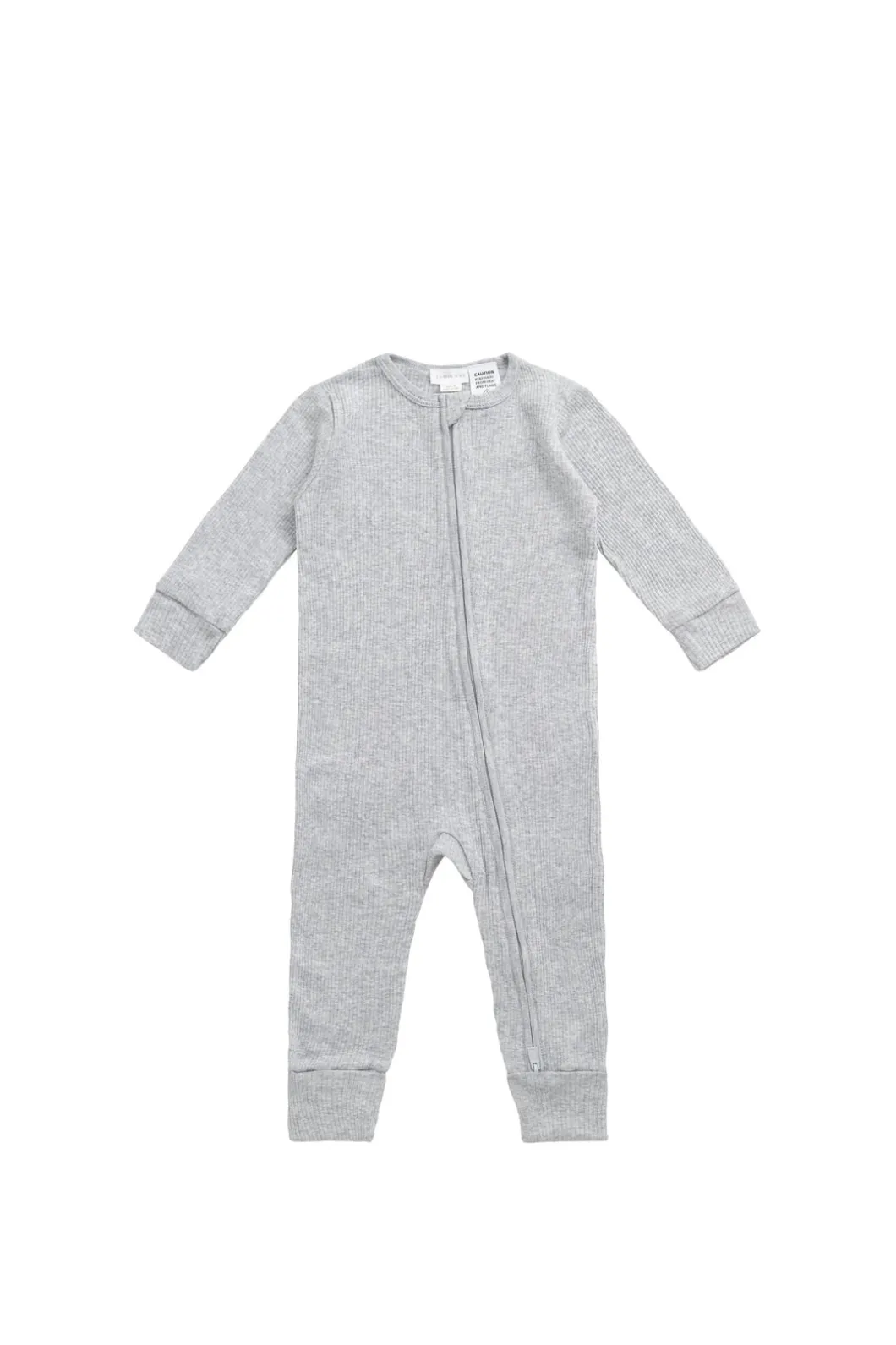 Organic Cotton Modal Frankie Onepiece - Light Grey Marle