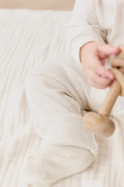 Organic Cotton Modal Frankie Onepiece - Oatmeal Marle