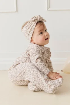 Organic Cotton Modal Frankie Onepiece - Amber Eggnog