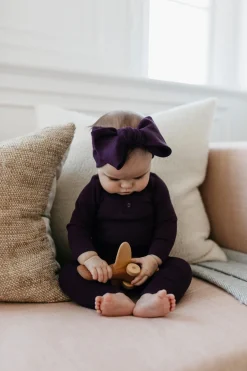 Organic Cotton Modal Headband - Fig