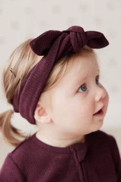 Organic Cotton Modal Headband - Sugar Plum Marle