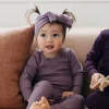 Organic Cotton Modal Headband - Mauve