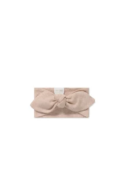Organic Cotton Modal Headband - Dusky Rose Marle
