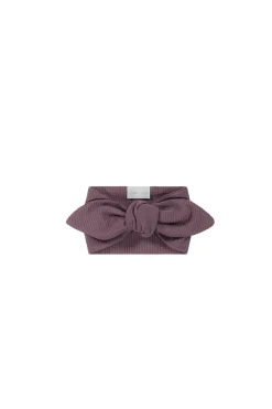Organic Cotton Modal Headband - Mauve