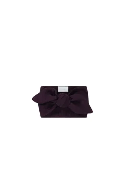 Organic Cotton Modal Headband - Fig
