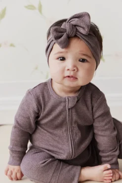 Organic Cotton Modal Headband - Truffle Marle