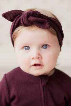 Organic Cotton Modal Headband - Sugar Plum Marle