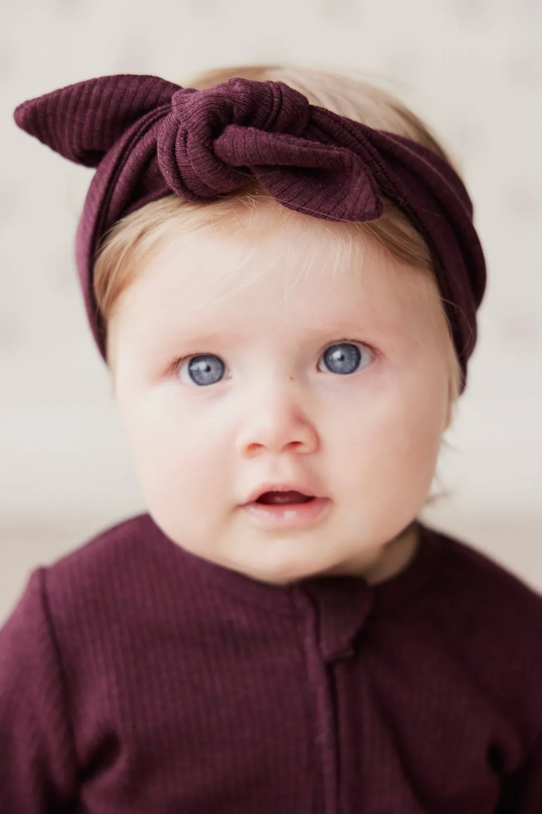 Organic Cotton Modal Headband - Sugar Plum Marle
