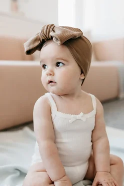 Organic Cotton Modal Headband - Crème Caramel