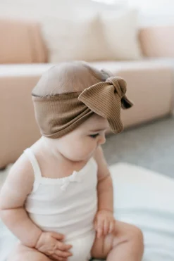 Organic Cotton Modal Headband - Crème Caramel
