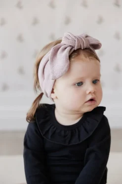 Organic Cotton Modal Headband - Mushroom Marle