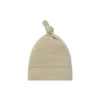 Organic Cotton Modal Knot Beanie - Vintage Taupe