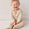 Organic Cotton Modal Legging - Milky Way Buff