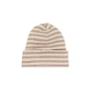 Organic Cotton Modal Lennon Beanie - Narrow Stripe Baker/Cloud