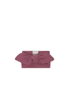 Organic Cotton Modal Lilian Headband - Heather
