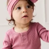 Organic Cotton Modal Lilian Headband - Rosette