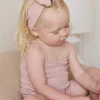 Organic Cotton Modal Lilian Headband - Peony Marle