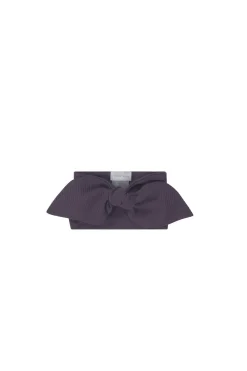 Organic Cotton Modal Lilian Headband - Shale