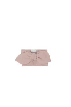 Organic Cotton Modal Lilian Headband - Shell Pink