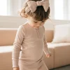 Organic Cotton Modal Lilian Headband - Dusky Rose