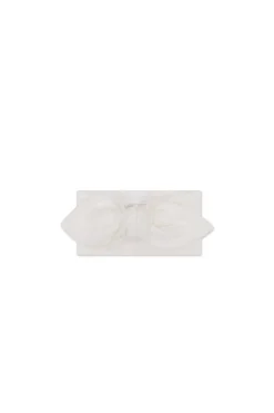 Organic Cotton Modal Lilian Headband - Milk